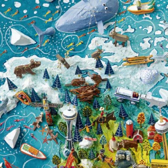 Miniature World Puzzle 2000 Teile