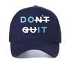 Men's Printed cap Dont Quit Basic Streetwear casual baseball cap For Men Women Summer Breathable sun hat mesh trucker hats