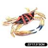 Simulation Octopus Crab for Kids Education Desktop Decor Collection Christmas Gifts Marine Figures Realistic Sea Animal Model