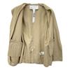 TICCA 2211005041202 Beige Linen Blend Tailored Jacket Jacket 2 beigeUsed