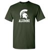 Michigan State Spartans Primary Logo Alumni University College T-Shirt - Forest