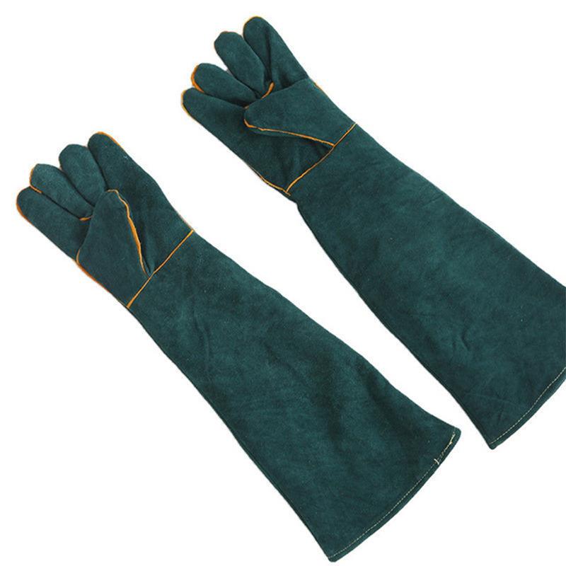 Thickened Protective Pet Gloves, Full Skin Lengthened, Scratch-resistant and Tear-resistant, Bathing, Massage and Cleaning Gloves