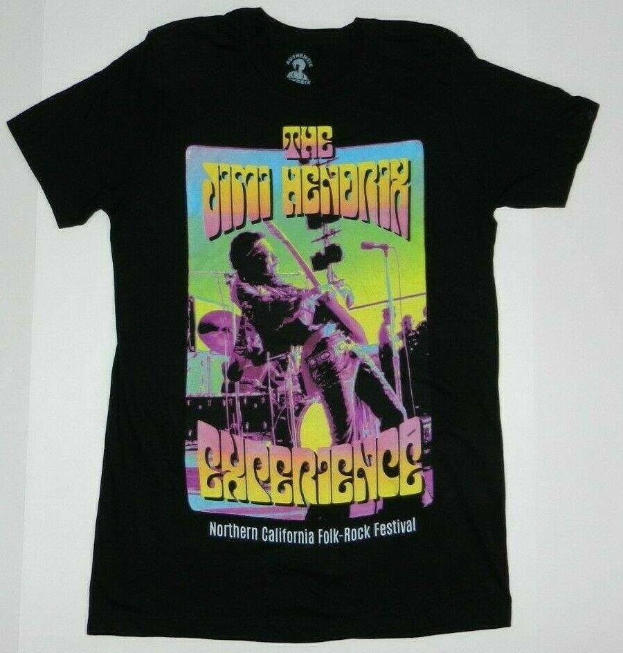 The Jimi Hendrix Poster Northern California Rock Festival May 25 1969 T Shirt Unisex T-Shirt XXXL