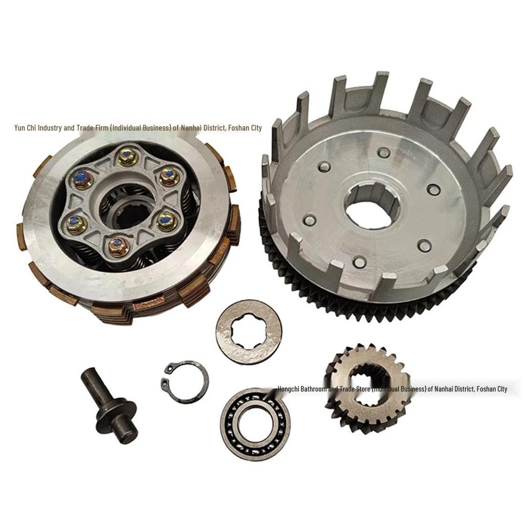 Meikeduo Motorcycle Clutch Assembly 6-Stud 6-Plate for FT/CG150 Dm200 Rt250zs