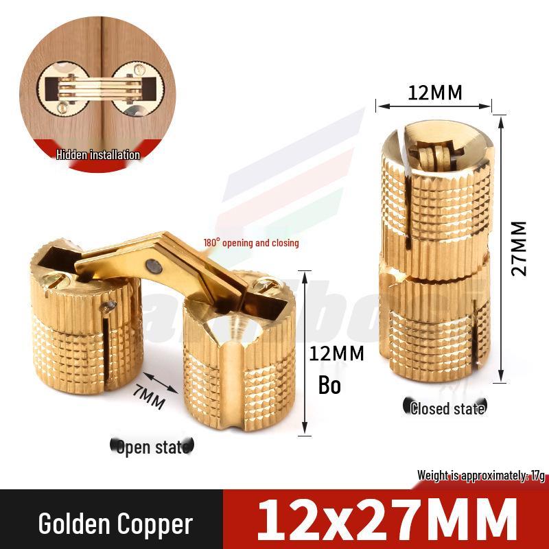 Hidden Concealed Hinge for Folding Wooden Doors - Accessories