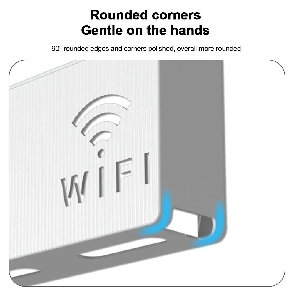 Cable Organizer TV Set-top Organizer Box Wall Mounted Wireless Wifi Router Shelf Living Room
