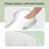 Transparent Silicone Wrist Mouse Pad Anti-skid and Fatigue Gradual Change Wrist Pad Office Wrist Pad