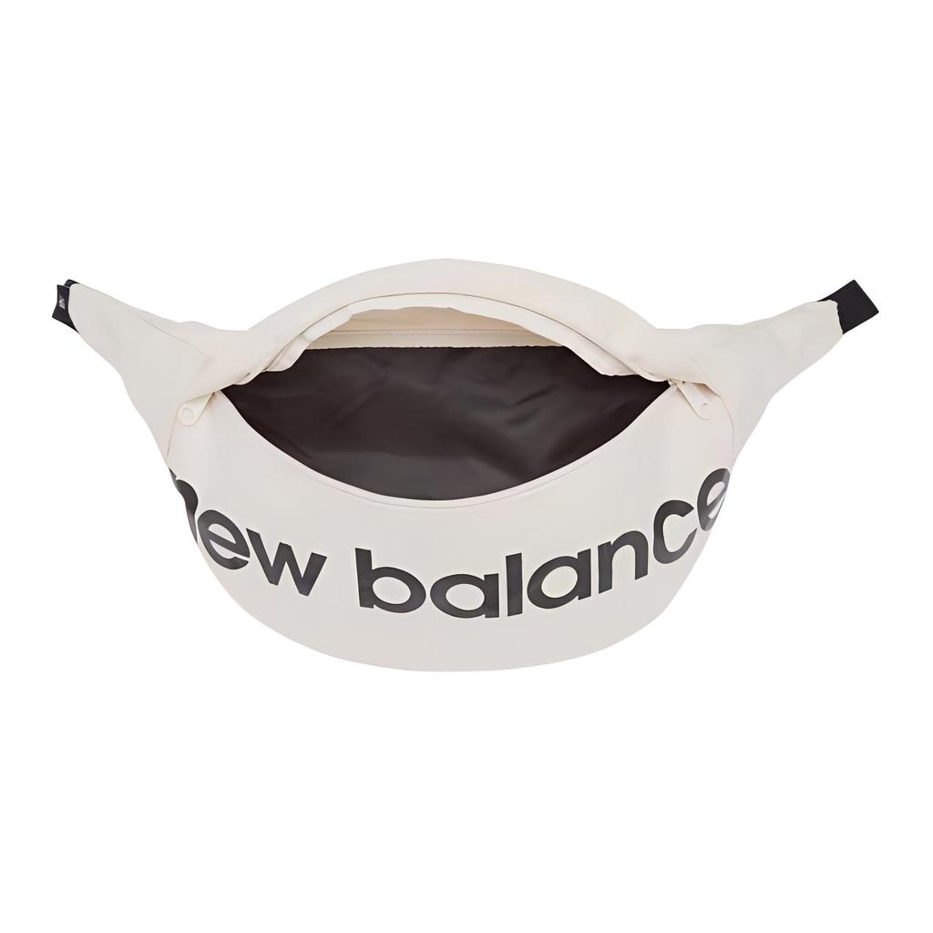 New Balance Versatile Fashion Zipper Crossbody Waist Bag Unisex bags White JABL2643-CTU