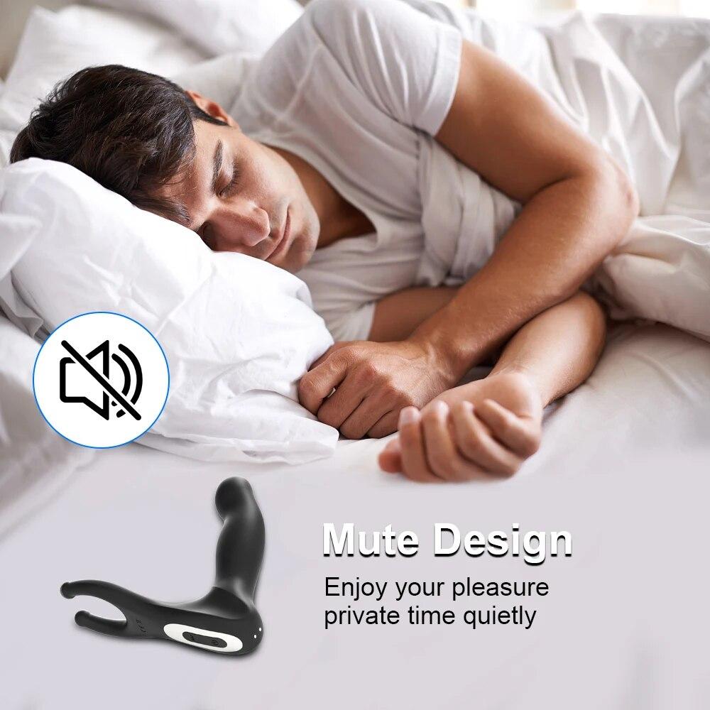 Male Prostate Massage Vibrator Anal Plug Sex Toys For Men Wireless Control Silicone Delay Ejaculation Stimulator Butt Plug