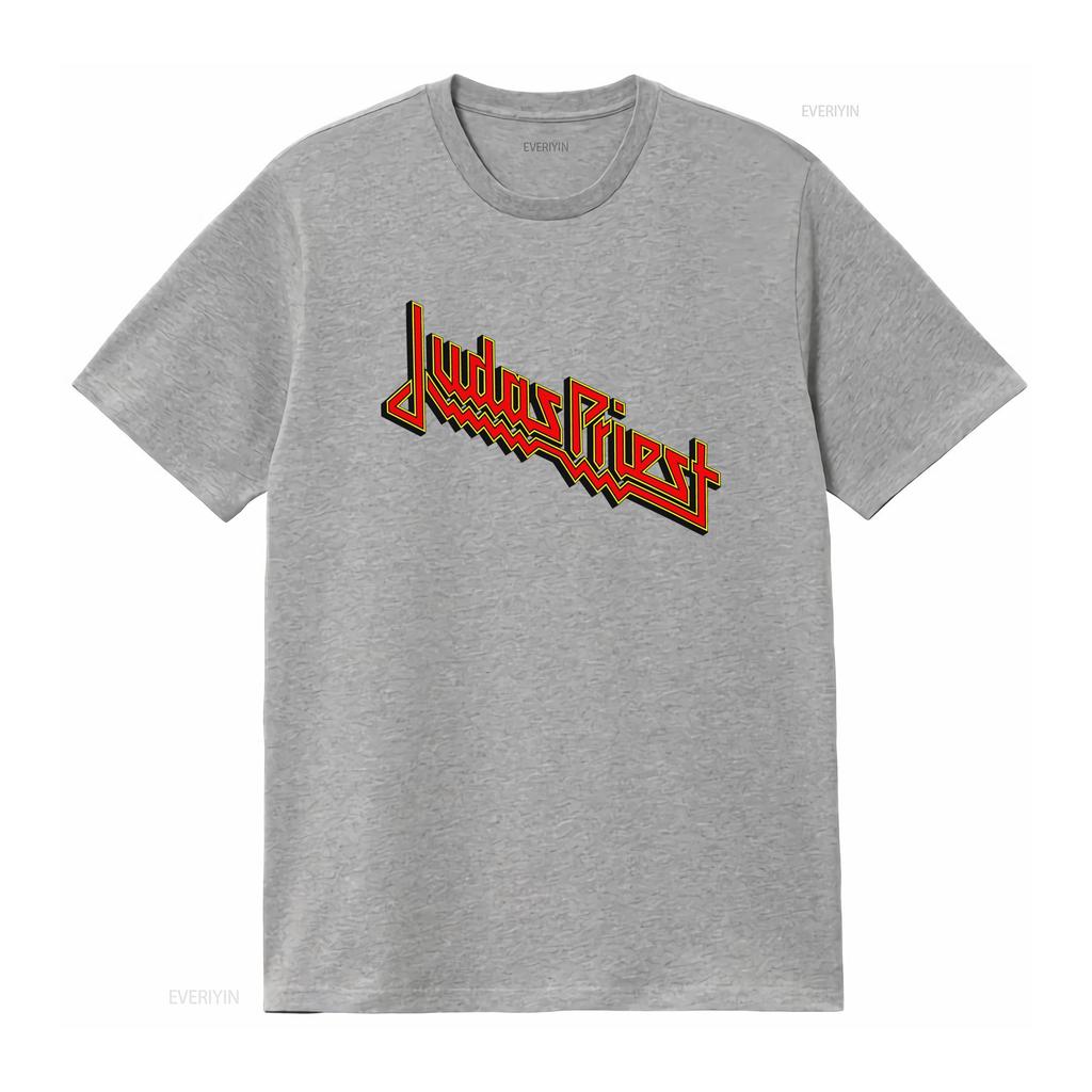 Metal Band Judas Priest T Shirt Rock Music Softstyle Concert Merchandise Heavy Fashion Top Vintage Washed Homme Stylish