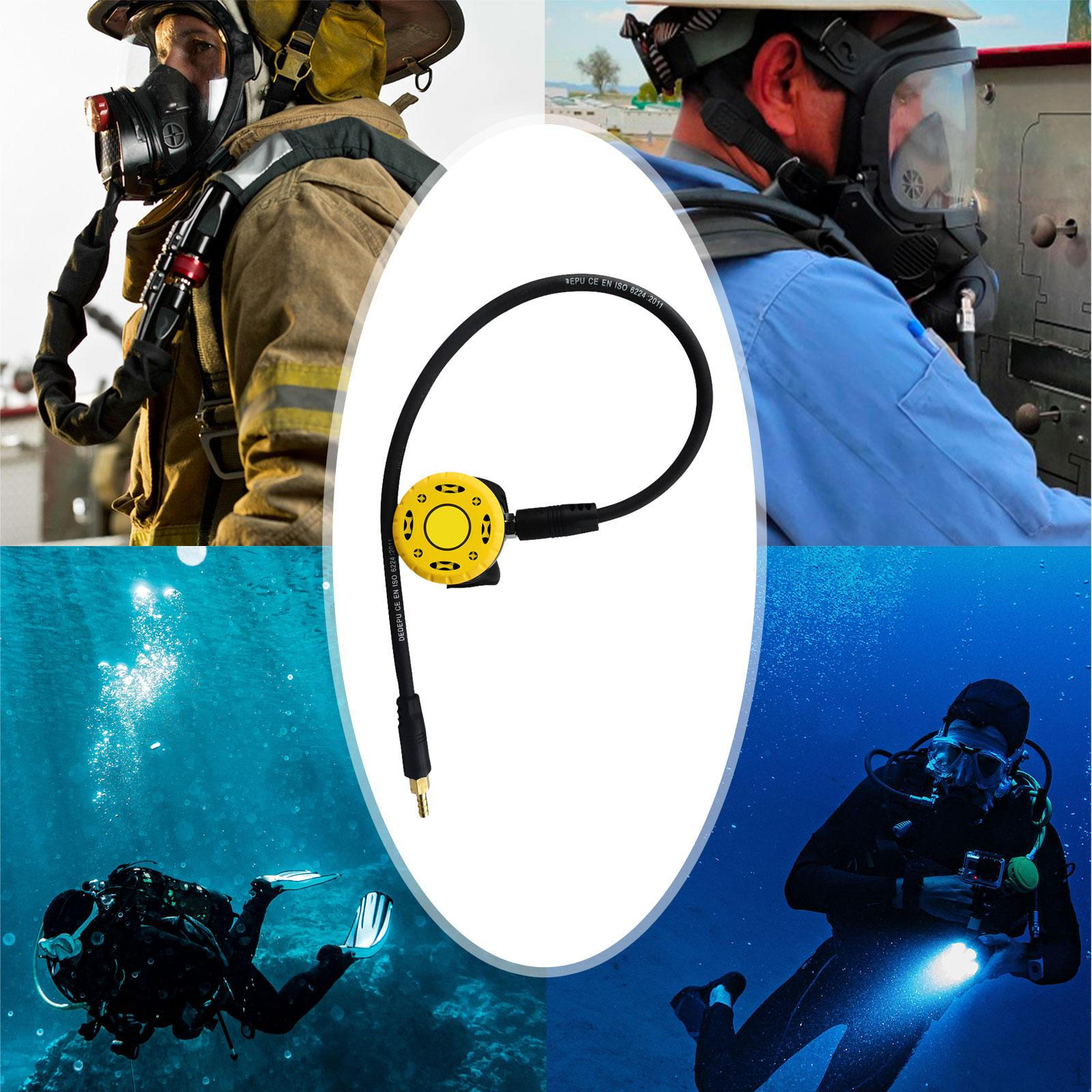 2nd Stage Scuba Regulator with Silicone Mouthpiece, Replacement Accessory