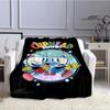 Cuphead Anime Printed Blankets Children's Warm Beautiful Blankets Flannel Soft and Comfortable Blanket Home Travel Birthday Gift