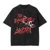 Camiseta para Hombre y Mujer La Entrevista con el Vampiro Lestat Camisetas Lavadas Tendencia Camiseta de Verano Streetwear Ropa Casual Holgada Dropshipping