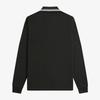 Fred Perry [M3636] Long Sleeve Twin Tip Fred Perry Shirt - Night Green/Snow White M3636-T50