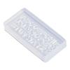 3D Letters Nail Art Silicone Mold Transparent 26 Alphabet Nail Carving Mold for Resin Crafts
