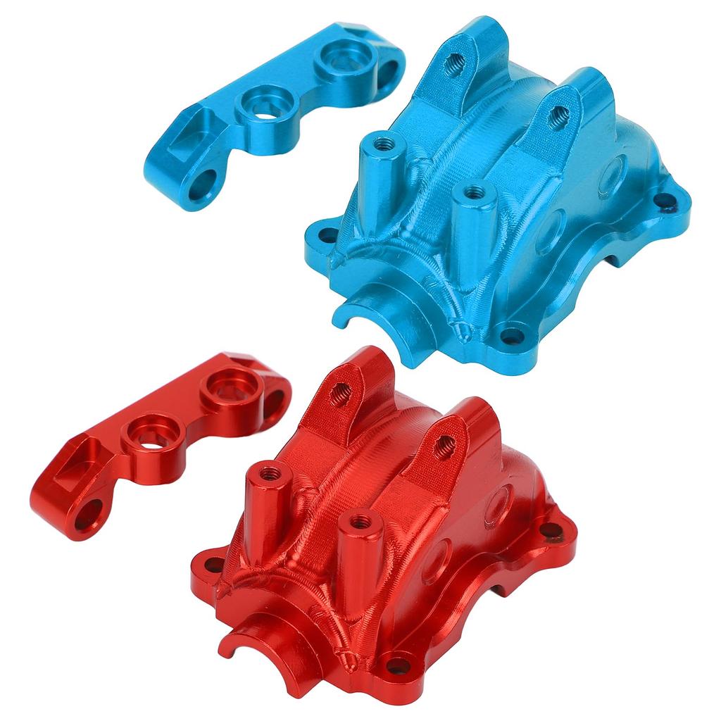 RC Car Gearbox Cover Aluminum Alloy Metal Differential Housing Case Upper Arm for 1/10TT02/TT02T Rem
