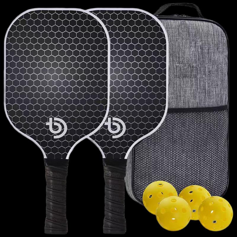 WEZHO Carbon Fiber Pickleball Paddle Set