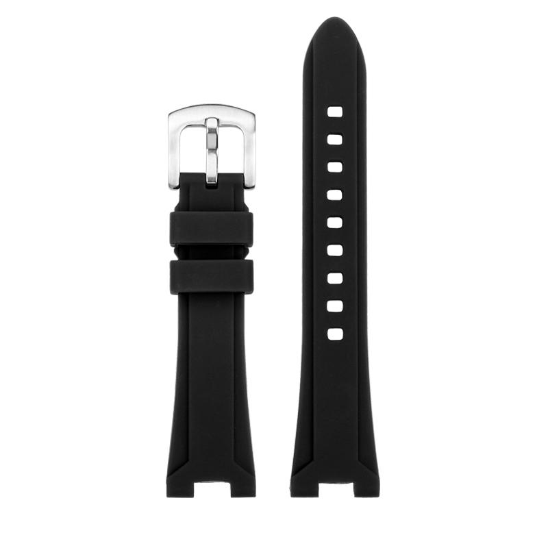 Watchband For Citizen ME Series NJ0150/0151/0158 Modified Version Rubber Silicone Watchband Yellow Green Sky Blue Concave Joint Watchstrap