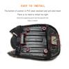 3 Layers Motorcycle Universal Seat Cover Cushion Protect Sunscreen Prevent Seat Sun Pad Waterproof 3D Mesh Honeycomb M Size