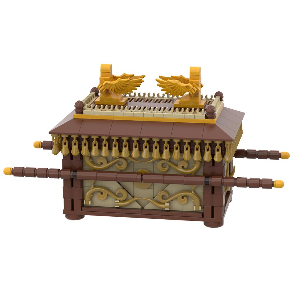 Gobricks MOC Indiana Jones 1 Armadietto Magico Legale Mattoncini Militari Film I Predatori dell'Arca Perduta Set di Costruzioni Giocattoli Per Regalo