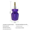 Six-in-One Multi-Functional Home Repair Screwdriver with Phillips and Star Bits