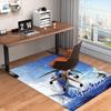 1PC Custom Name Swordfish Catch Adventure Theme Floor Mat Ideal for Living Room, Game Rooms, Office, Bedroom,Floor Mat Playful Design