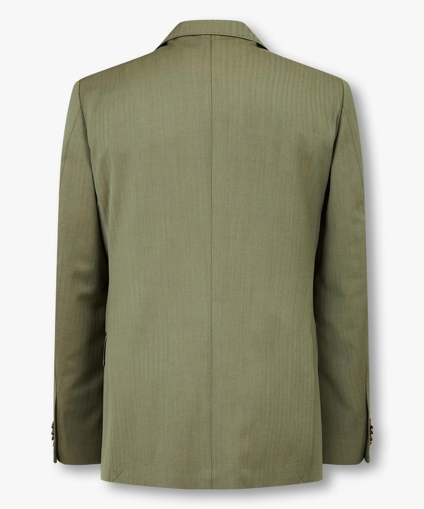 Man On The Boon [V.B.C] Herringbone Wool Single Jacket_Olive 4714151010