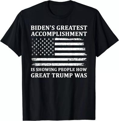 2025/Biden’s Greatest Accomplishment Is Showing People, 70s Trump T-Shirt Unisex T-Shirt