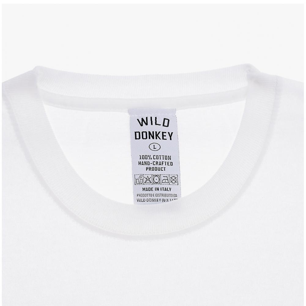 Wilddonkey T sanTa Cruz whiTe T shirT