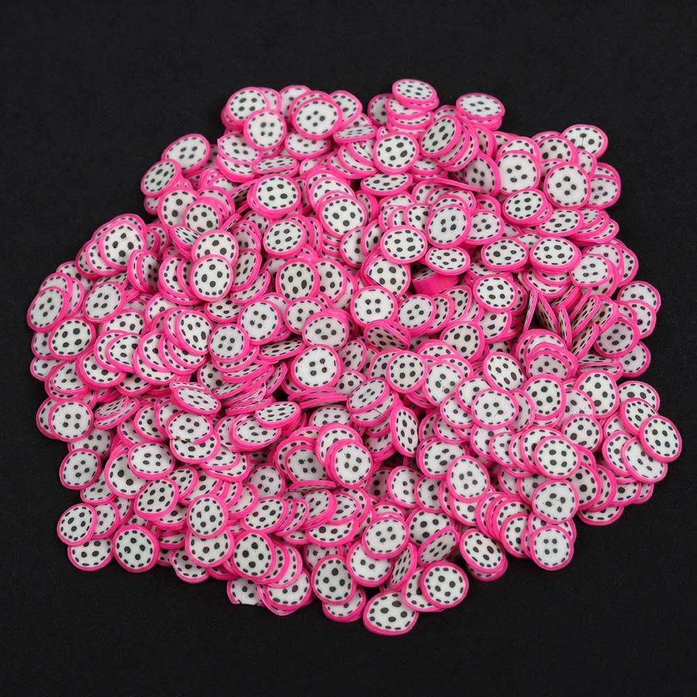 1000-3000pcs Mix Fruit Soft Clay Slime Animal Flower Slice Resin Filler for Nail Art Epoxy Mold DIY Craft Making Wholesale