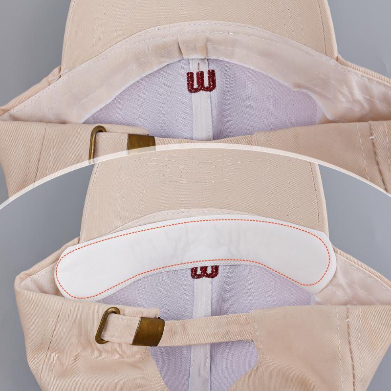 10 ks Nálepky na klobouk pohlcující pot Letní pásky do kšiltovky Potní pásky Visor Reduktor velikosti klobouku Lepicí pot absorbující proužky Podložky