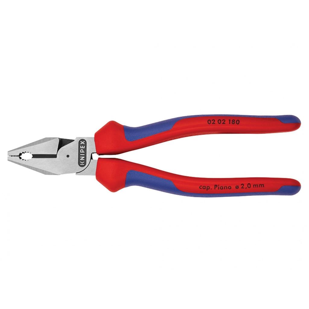 Knipex 02 02 Serie Hochleistungs-Kombizange, Mehrkomponenten-Griff