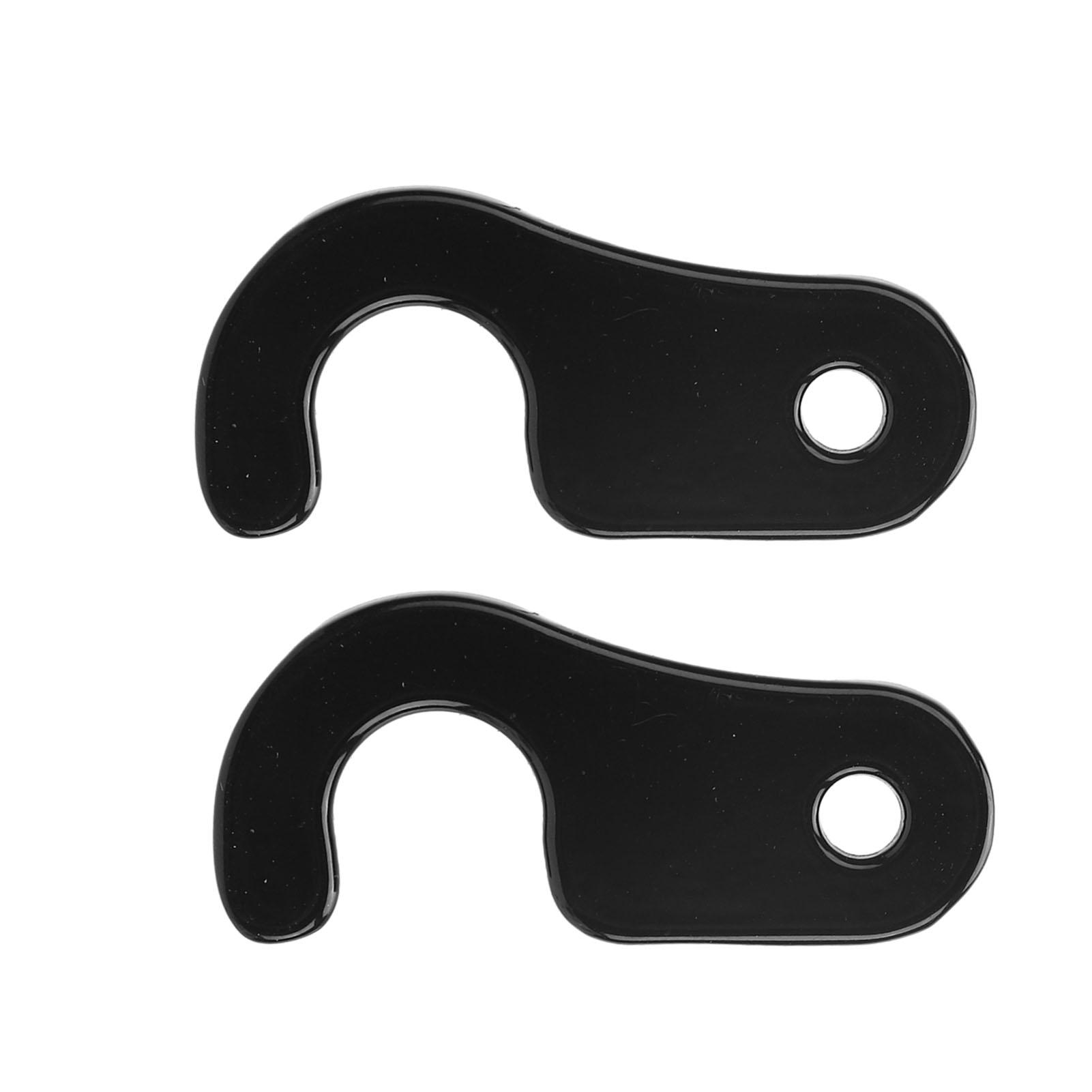 

Sun Visor Clips 699618848816 Black Sunshade Holder Clips with Screws Replacement for Wrangler JK JL