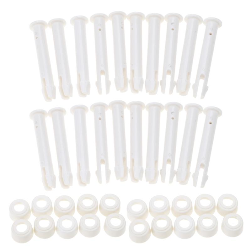 

20 Pcs Pool Joint Pins for Above Ground Pools Plastic Swimming Pool Clips Replacement Lightweight Pool Joint Pins 5.5cm