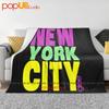 Fox 2011 Glee New York City Nyc Ultra-Soft Blanket Quilt Winter Sofa Cover Bed Covers