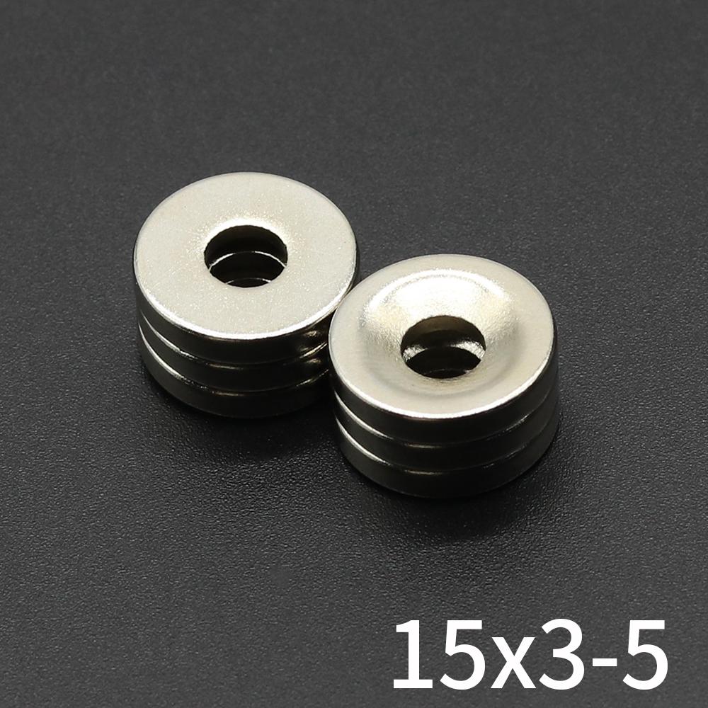 N35 Round Countersunk Hole Neodymium Magnet Strong Permanent Magnet For DIY Craft Model Hardware Fixing