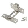 Buckle Window Right Angle Stainless Steel Theftproof Barn Latch Cabinet Lock Door Hasp