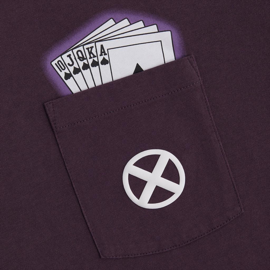 Kith For X-Men Gambit Vintage Tee Nouveau Unisex Tops Purple KHM031359-507