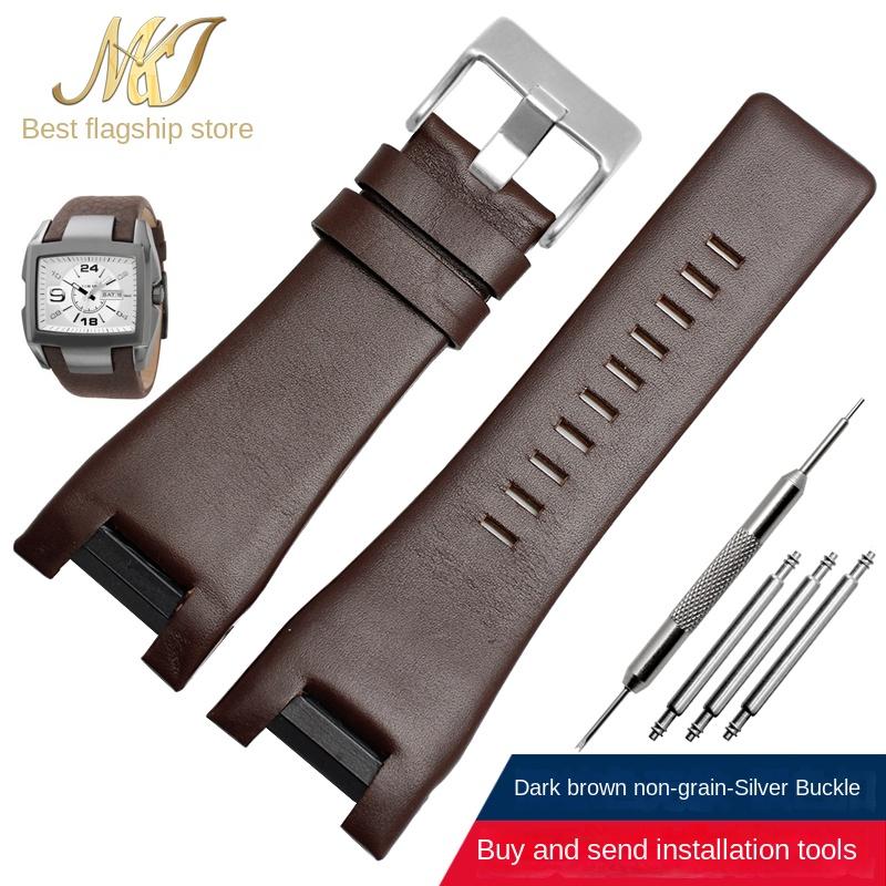 Concaaf Echt lederen horlogebandje Voor Diesel DZ1216 DZ1273 DZ4246 DZ4247 DZ287 horlogeband heren koeienhuid horlogebandje armband