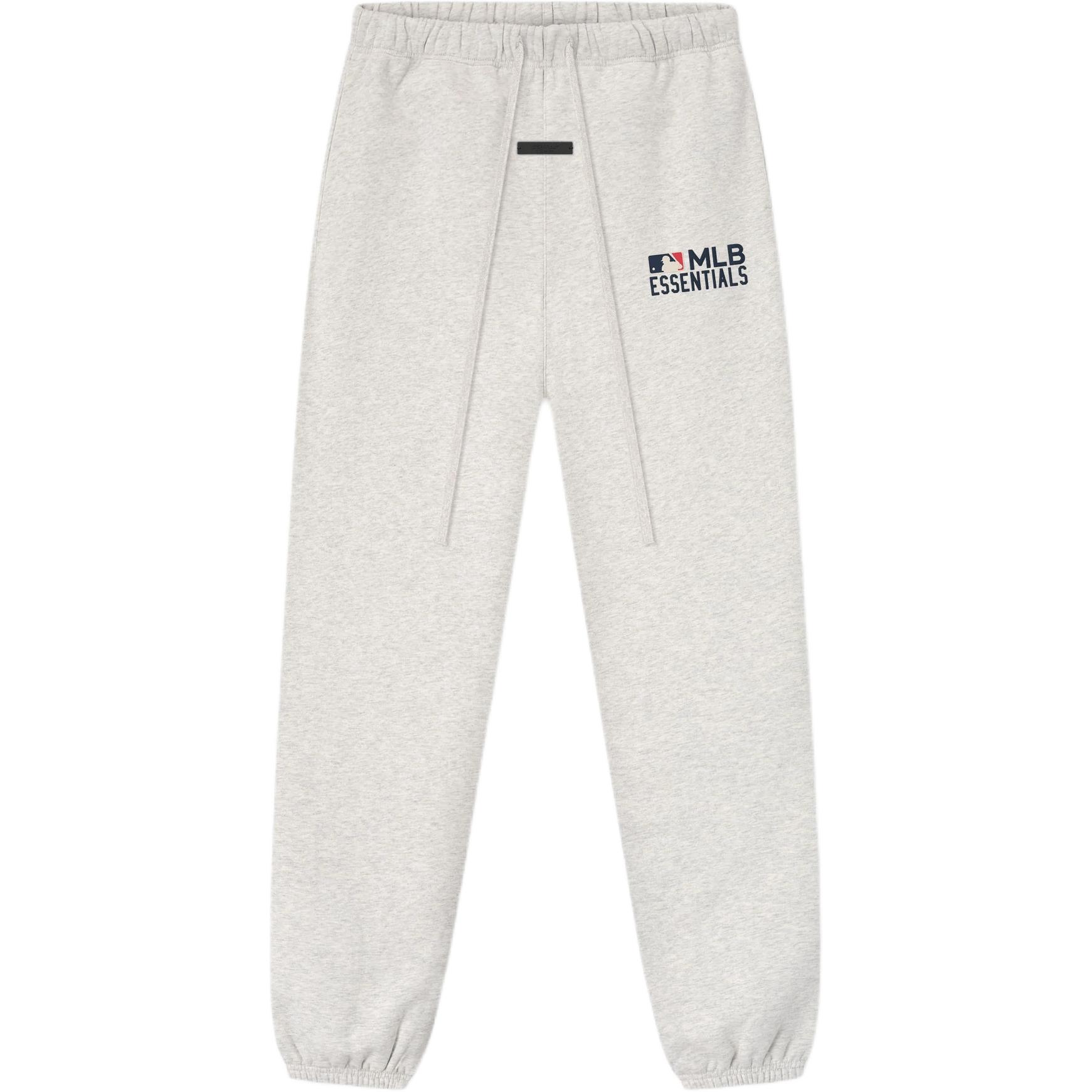 Fear of God Essentials MLB Classic Sweatpant Heather Oatmeal Unisex Bottoms Tan 130ML254002F S