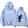 Jack White Tour 2026 Hoodies Langarm Mode Taschen Sweatshirts Lässig Grafikdruck Merch Sudaderas Damen Oberteile