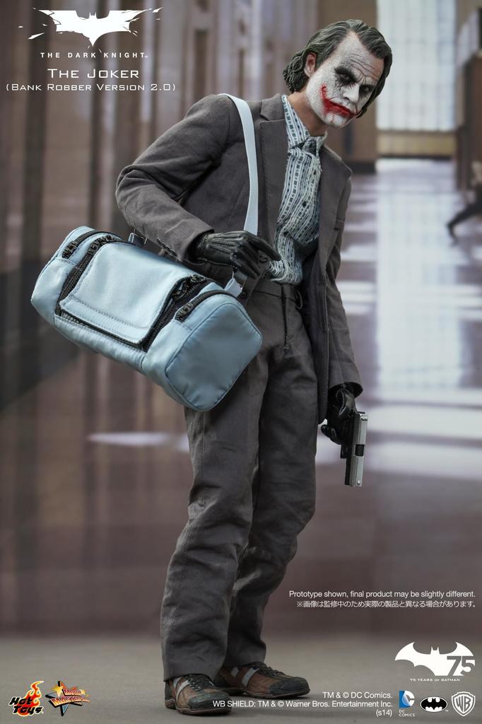 [Toy Sapiens Exclusive] Movie Masterpiece "The Dark Knight" 1/6 Scale Figure Joker (Bank Robber/Version 2.0)