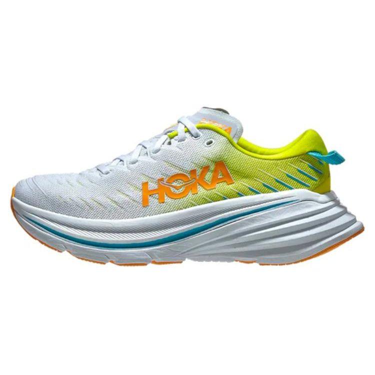 HOKA Bondi X White Evening Primrose Men Sneakers 1113512-WEPR