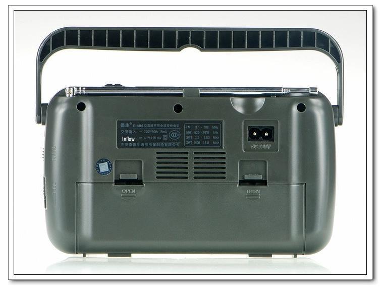 Tecsun R-404P High Sensitivity FM/AM Shortwave Radio for Seniors