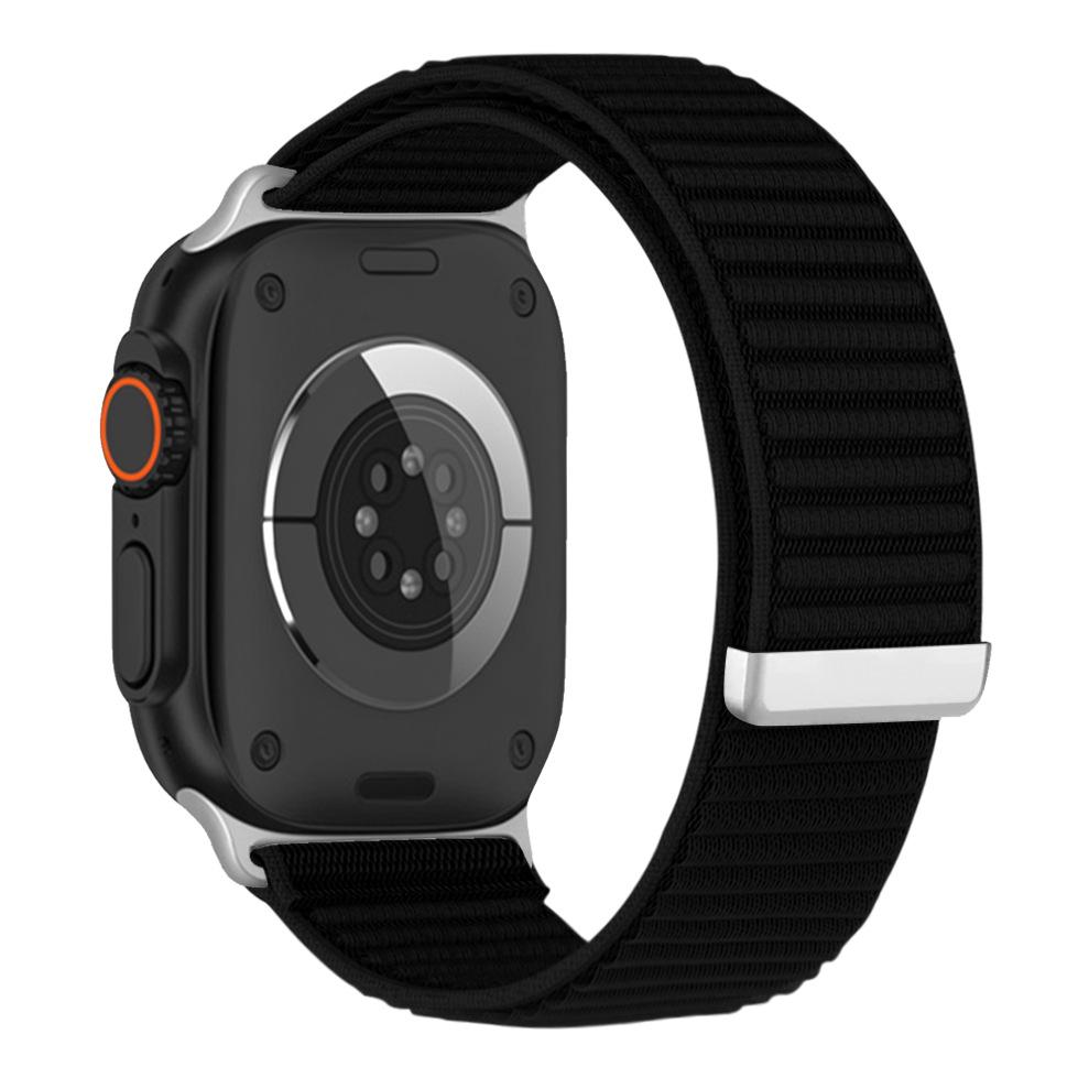 Pásek na Apple Watch: Vzor Divoké Hory, Nylonová Tkanina, Styl S1098