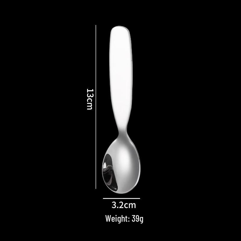 Ru Han 3-Piece Kids 304 Stainless Steel Spoon Set