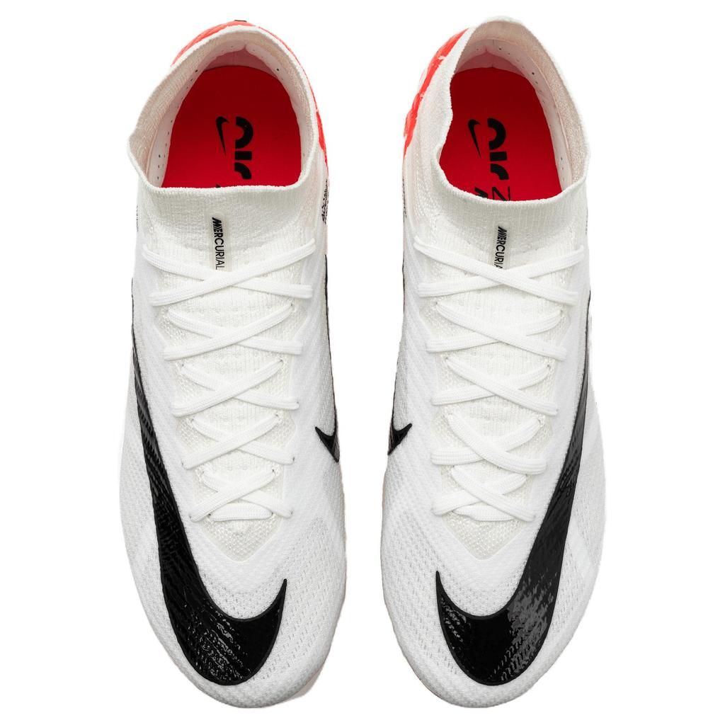 Nike Zoom Mercurial Superfly 9 Elite SG Pro Ready Pack Men Sneakers White Bright-Crimson Black FD0250-600