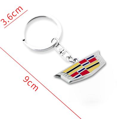 Car Styling Logo Metal Keychain Key Chain Key Rings Car Accessories For CT4 CT5 CT6 ATS XTS JG7