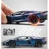 1/32 Scale Lamborghini Revuelto Alloy Diecast Model Car Sound Light Children Toys Collection Hobbies Gifts with Boys Kids Present A893