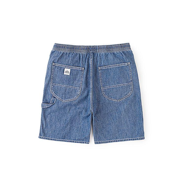 Lee SS24 Elastic Waist Cool Denim Shorts Men shorts Medium-Blue LMB241908203408A05949